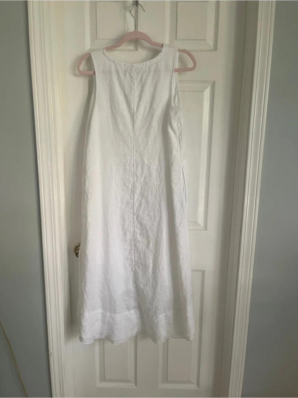 J. Jill White Sleeveless Midi Dress - Picture 5 of 8